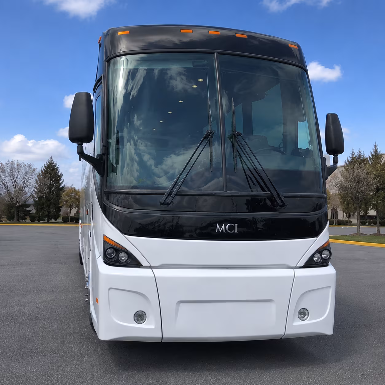 long beach charter bus interior