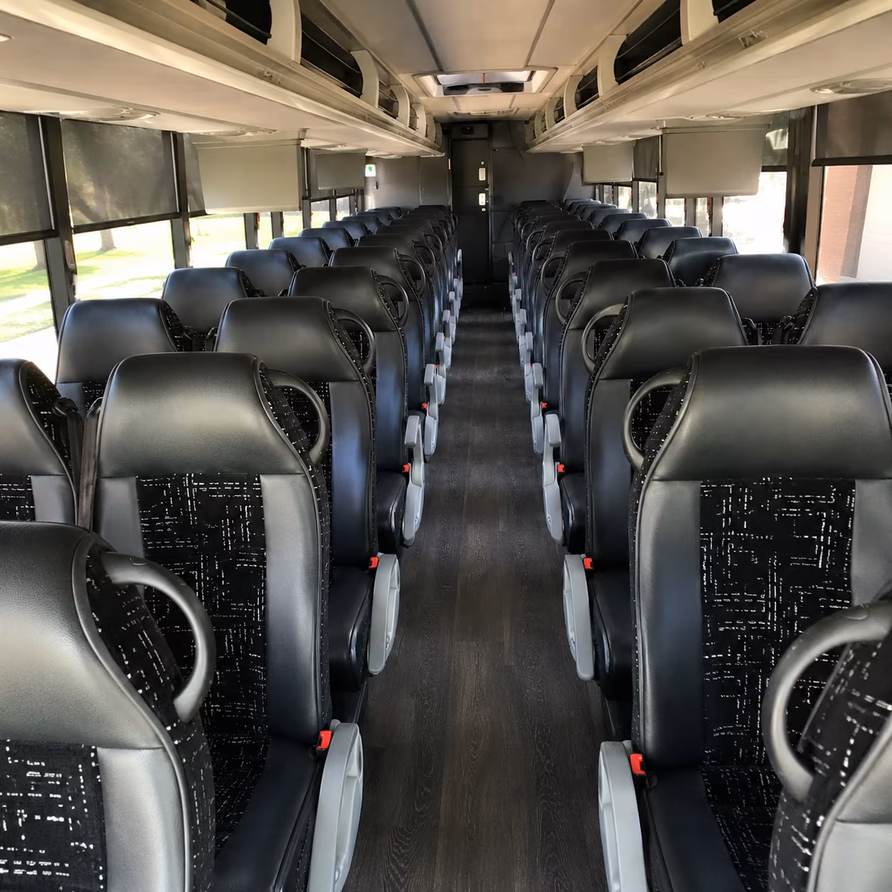 long beach charter bus services inside