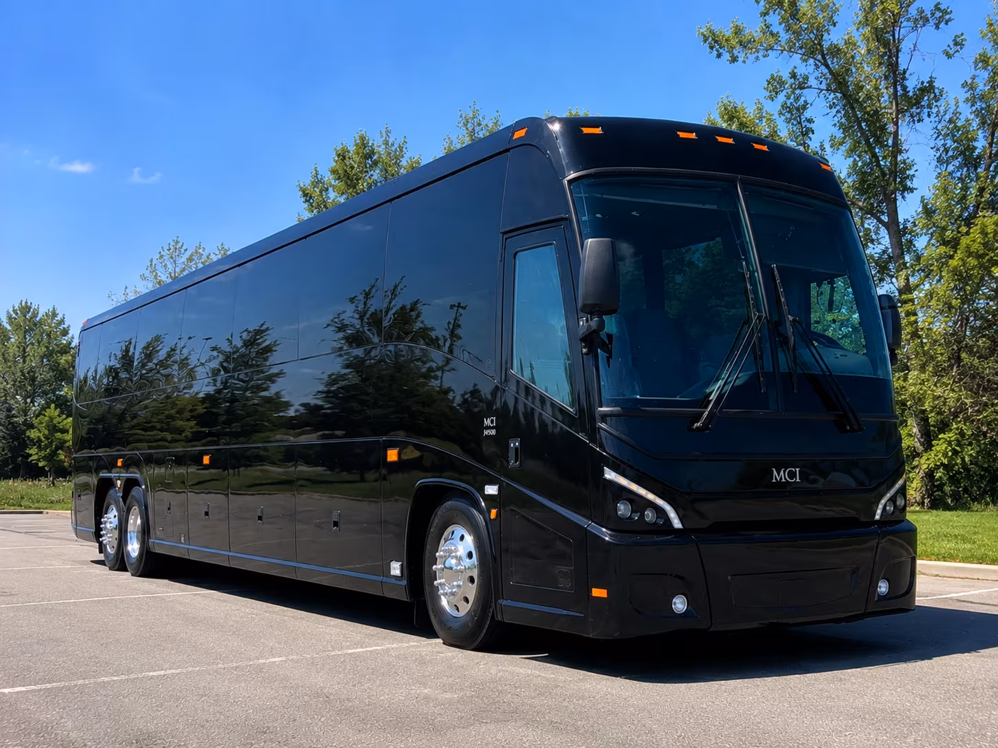 rather than splitting your guest list into a dozen rideshares rent a bus for the whole group